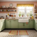 Una cocina vintage con mucha personalidad