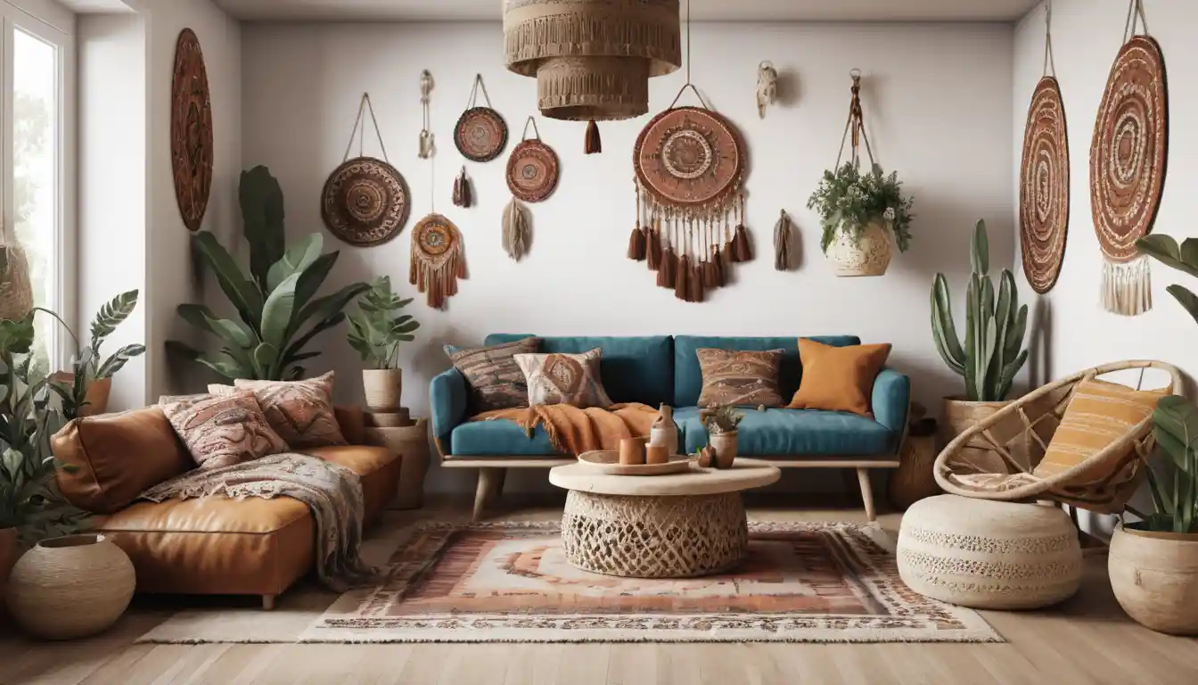 Decoración boho vintage: estilo y sostenibilidad en tu hogar