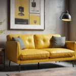 Muebles amarillos vintage: Estilo y encanto en la decoración moderna